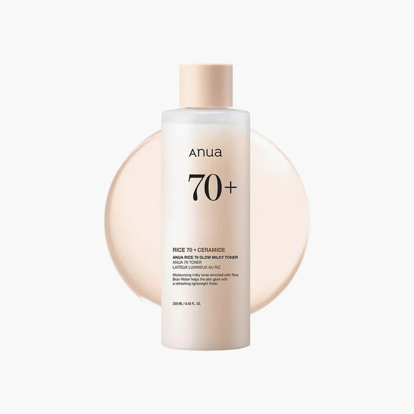 Anua Rice 70+ Ceramide Glow Milky Toner 250ml