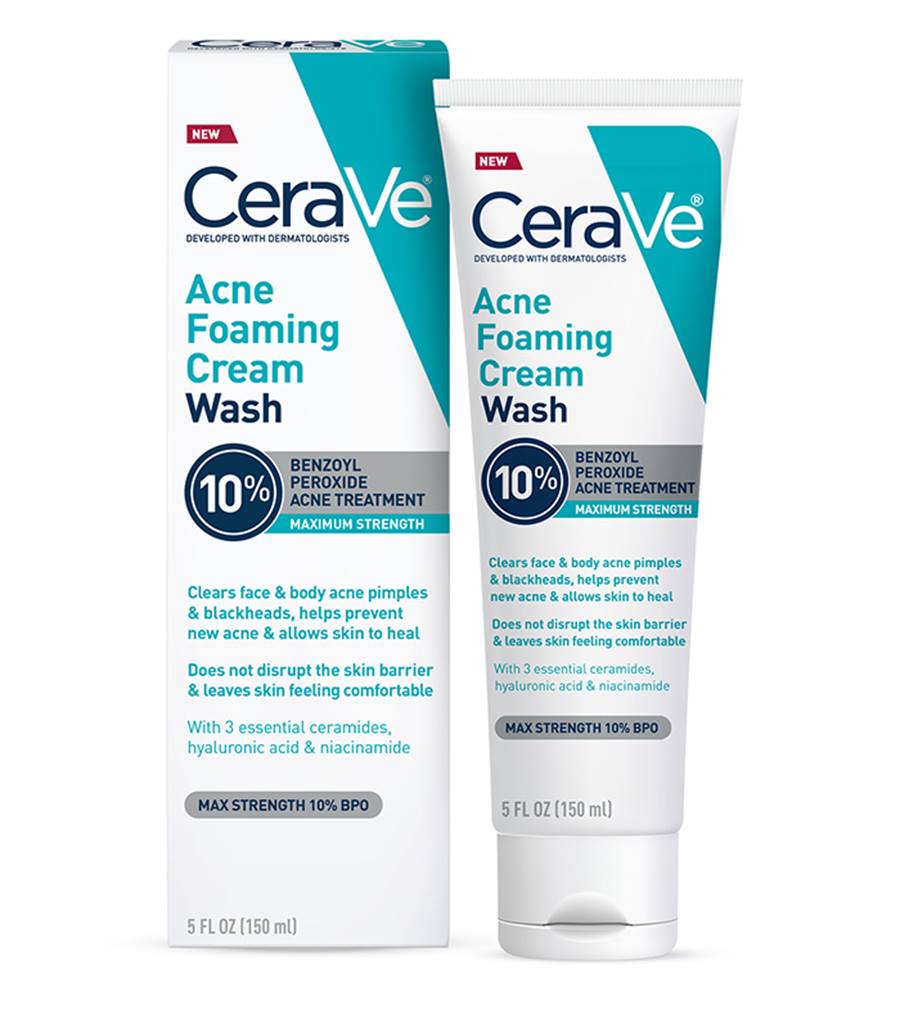 CeraVe Acne Foaming Cream Wash 10% 150ml