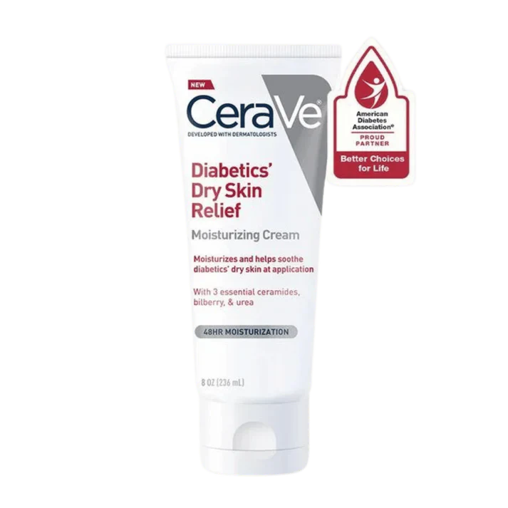 CeraVe Diabetics Dry Skin Relief Moisturizing Cream 236ml