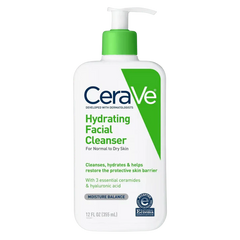 CeraVe Hydrating Facial Cleanser For Normal to Dry Skin 355ml