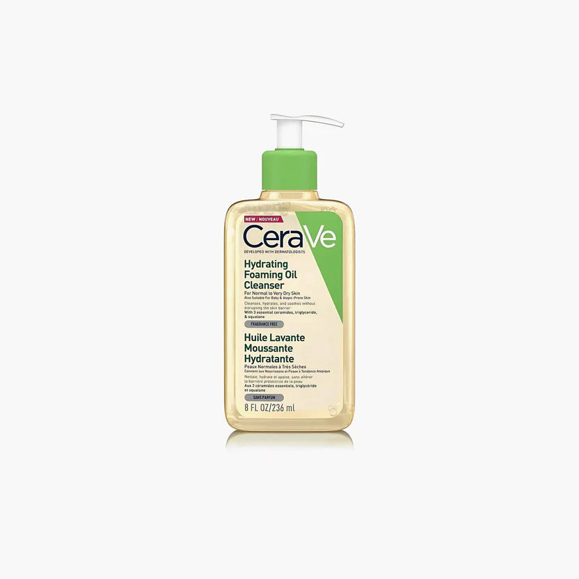 CeraVe Hydrating Foaming Oil Cleanser For Normal to Very Dry Skin 236ml