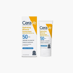 CeraVe Hydrating Mineral Sunscreen SPF50 Face 75ml