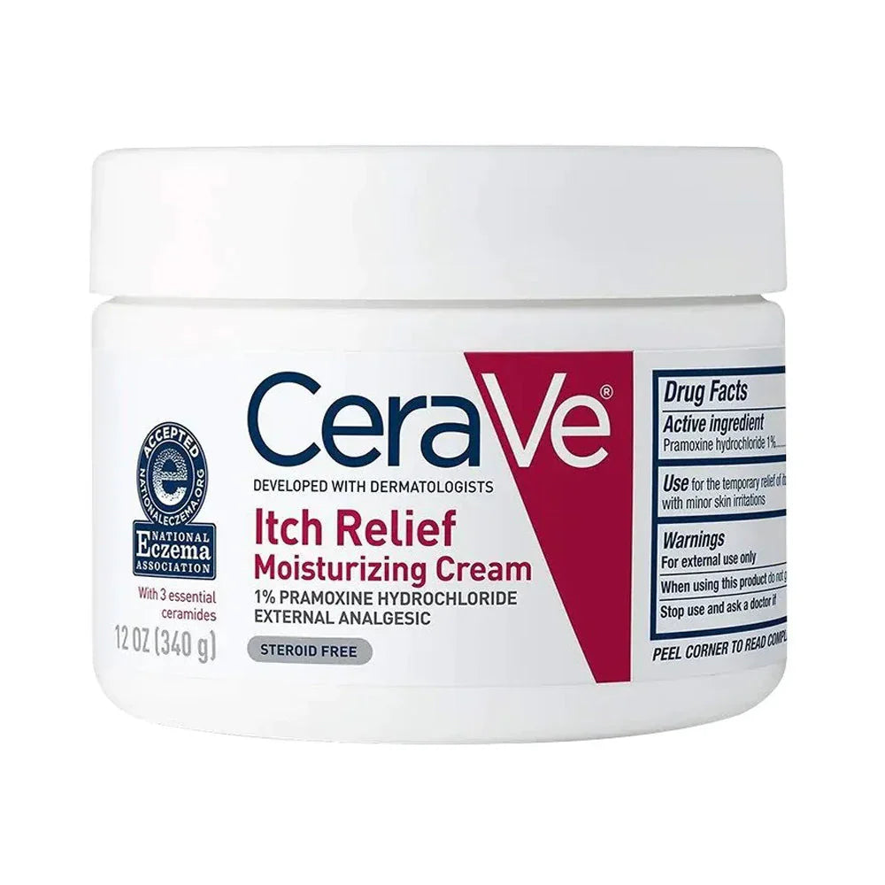CeraVe Itch Relief Moisturizing Cream 340g