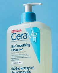 CeraVe SA Smoothing Cleanser For Dry Rough Bumpy Skin 236ml - 473ml