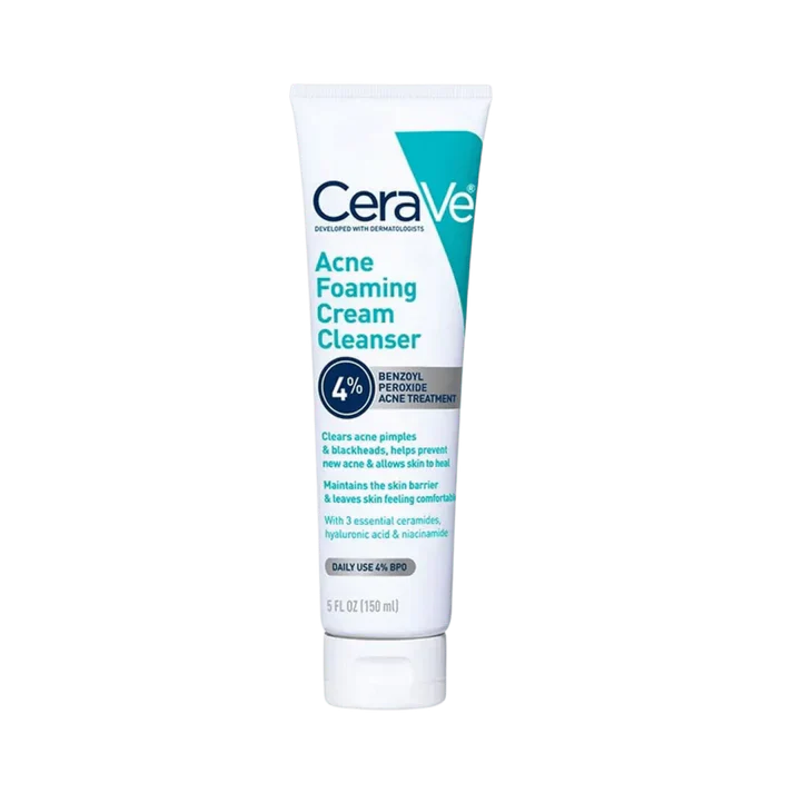 CeraVe Acne Foaming Cream Cleanser 4% 150ml