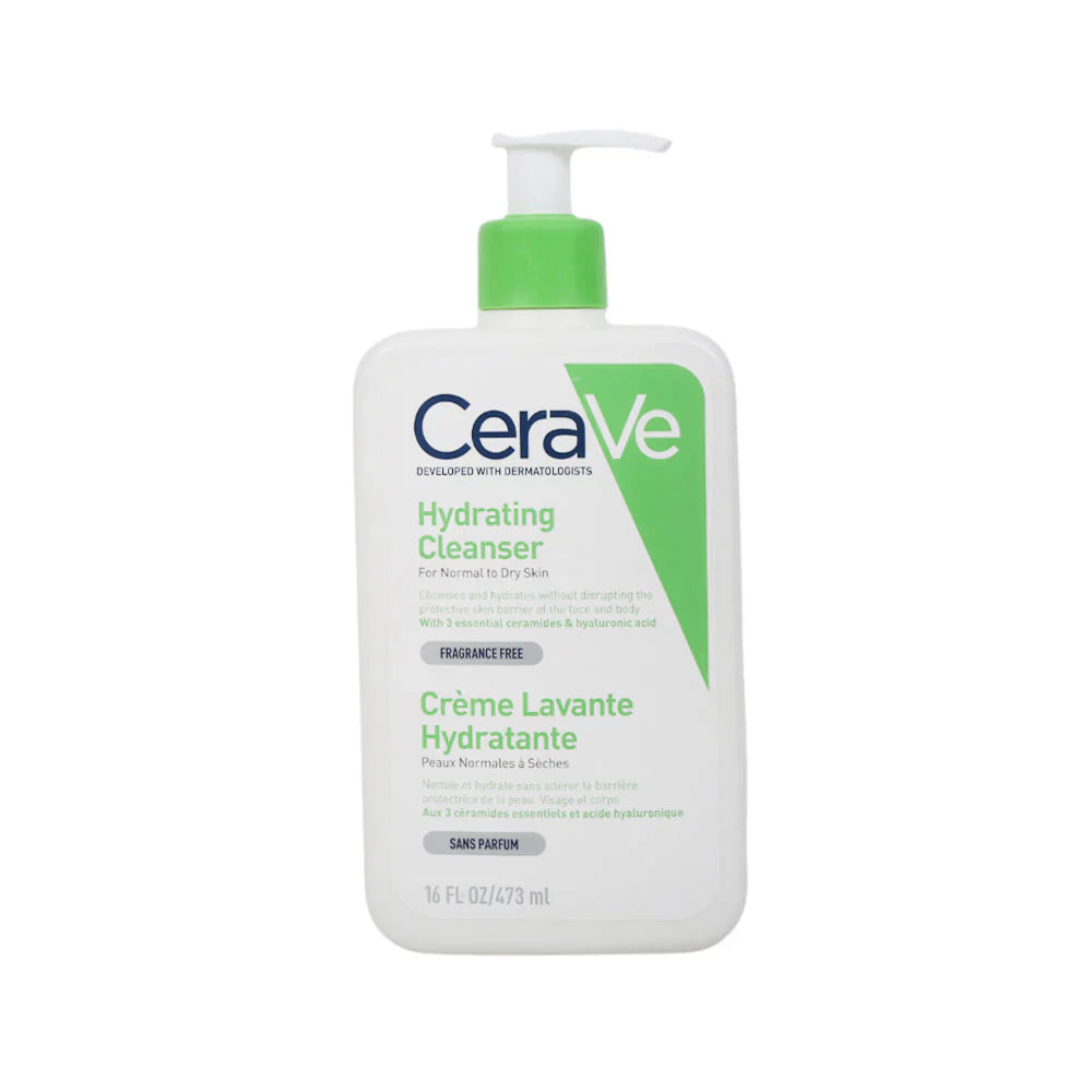 CeraVe Hydrating Cleanser For Normal To Dry Skin 236ml - 473ml
