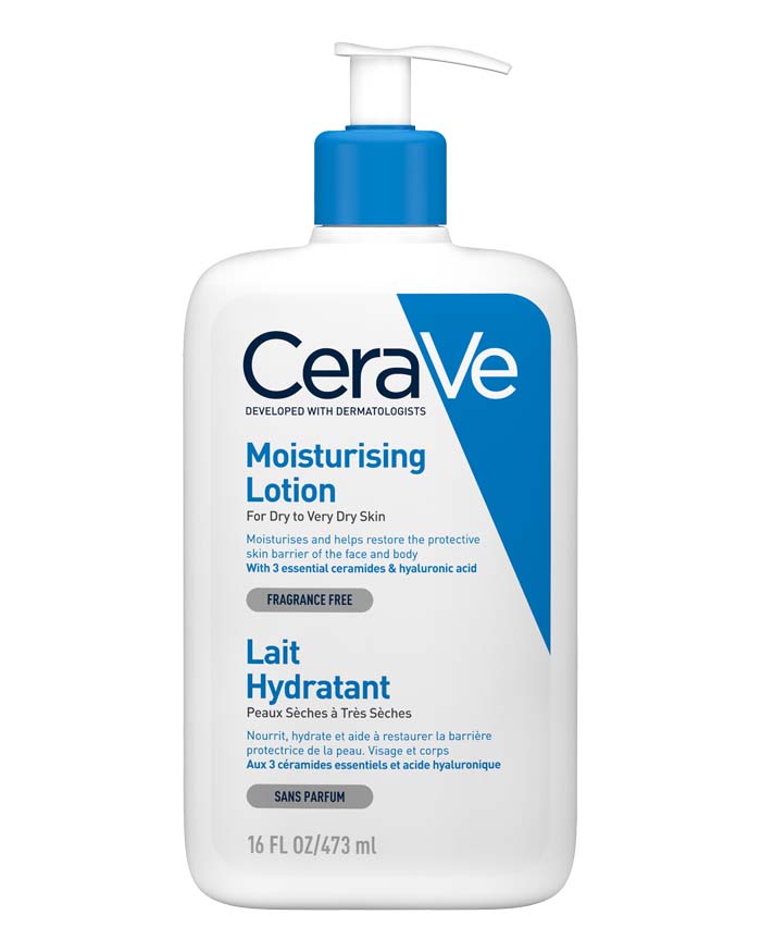 CeraVe Moisturizing Lotion For Dry to Very Dry Skin 236ml - 473ml
