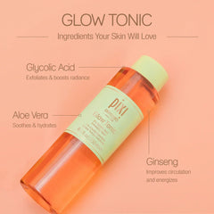Pixi Skintreats Glow Tonic 5% Glycolic Acid Exfoliating Toner 250ml